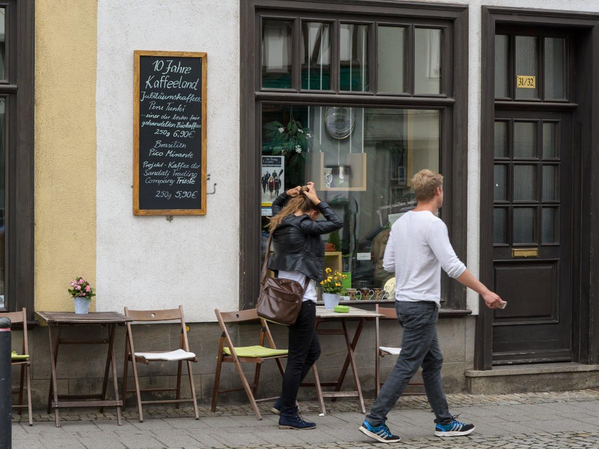 Ferienwohnung Lange Bruecke Erfurt Bagian luar foto